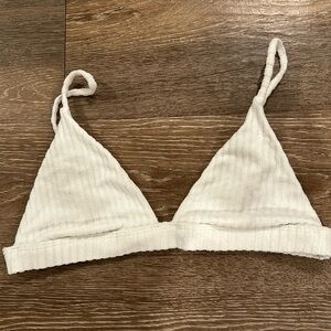 terry cloth bikini top
